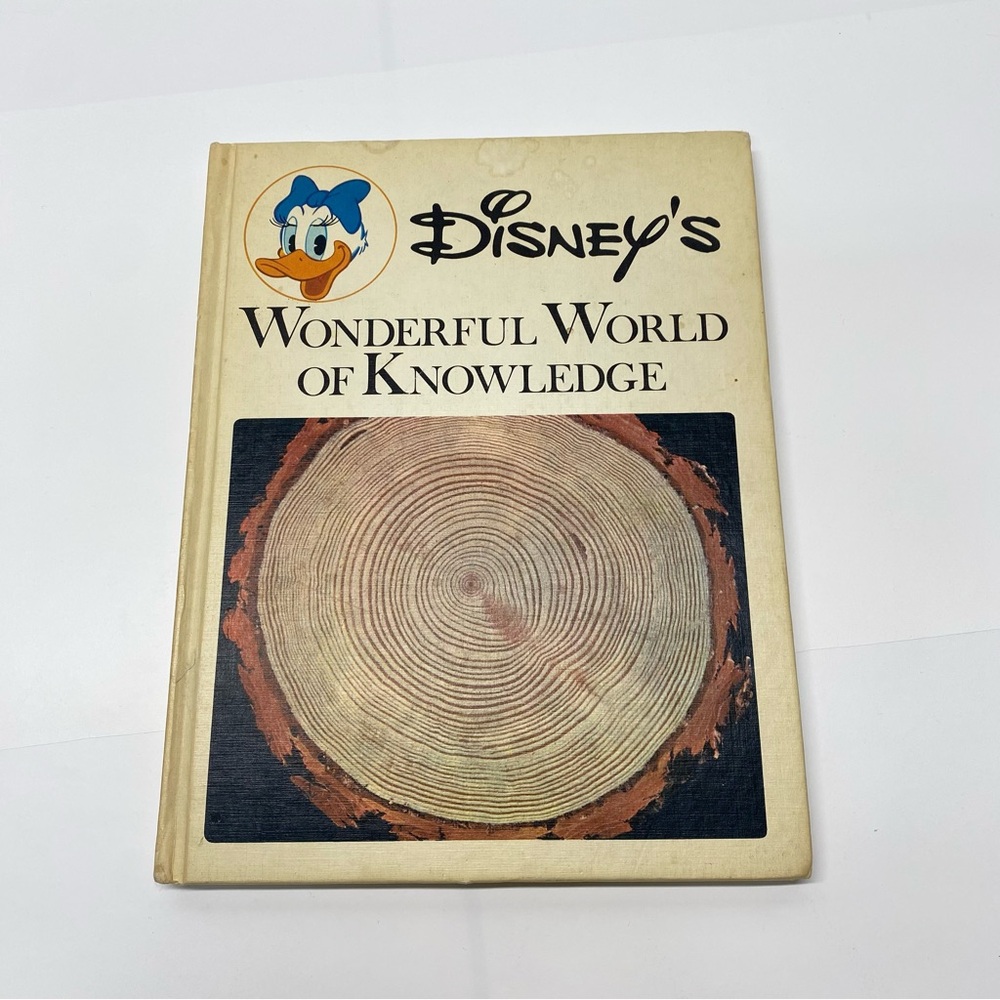 Disney's Wonderful World of Knowledge Book Vol 2 Children's Encyclopedia 1971